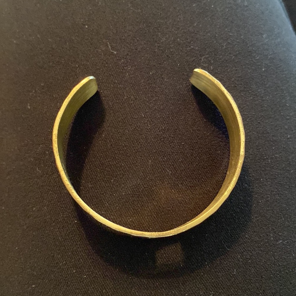 Rustic cuff bracelet cuff - Picture 2 of 2